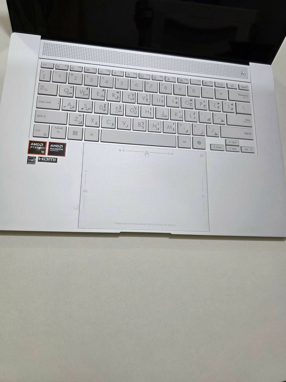 ASUS Zenbook 16 OLED | Ryzen AI 9 | 24GB RAM | 1TB SSD | شاشة 3K OLED 120H   
🔥 جهاز فخم ومناسب للعمل الاحترافي، الدراسة، البرمجة، التصميم، والمونتاج.
📌 المواصفات: 
✅ المعالج: AMD Ryzen AI 9 365
✅ كرت الشاشة: AMD Radeon 880M
✅ الرام: 24GB DDR5
✅ التخزين: 1TB SSD M.2
✅ الشاشة: 16 إنش OLED بدقة 3K
✅ معدل تحديث 120Hz
✅ تصميم نحيف وأنيق وبطارية ممتازة تدوم ٢٤ ساعه
🎯 مميزات الجهاز: ✔ شاشة OLED مذهلة بألوان احترافية
✔ أداء قوي جداً للمهام الثقيلة والذكاء الاصطناعي
✔ سرعة عالية بفضل SSD وDDR5
✔ مناسب للعمل والدراسة والاستخدام اليومي
🔄 للبيع بسعر مليون و700 علما ان وصل الشراء مرفق مع الصور 
📍 الموقع: ( بابل ) 📞 
للتواصل *********** 
#لابتوب #ASUS #Zenbook #RyzenAI #OLED #بيع_وشراء #لابتوبات #العراق
