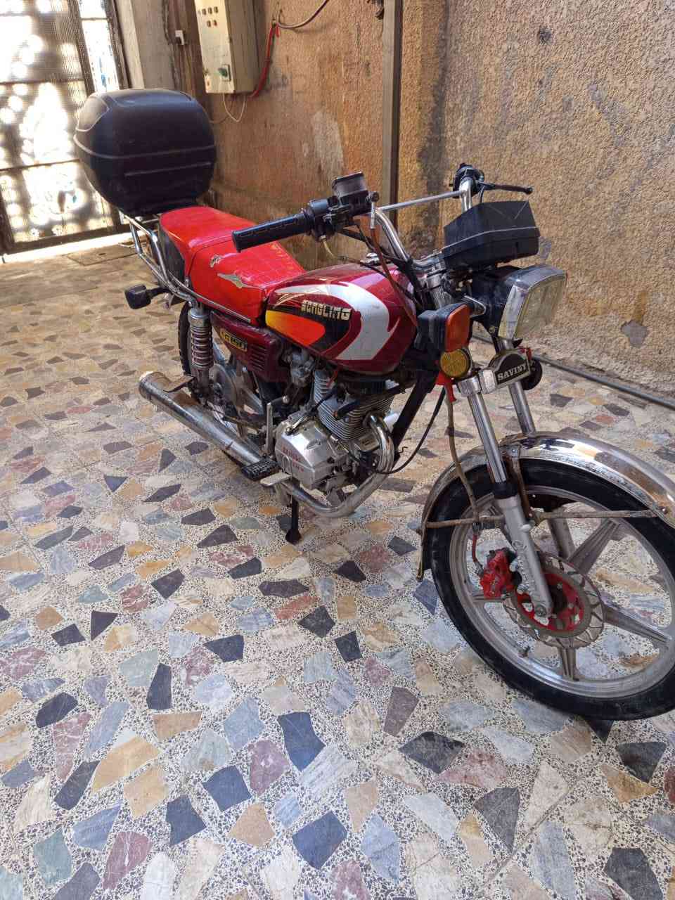 سلام عليكم دراجه يراني كامله مكمله بدون نقص  سلف هندر ما مفتوحه نظيفه وراقه كامله بسعر مناسب تواصل فقط عل رقم هاتف *********** متواجد هاتف وات ساب
