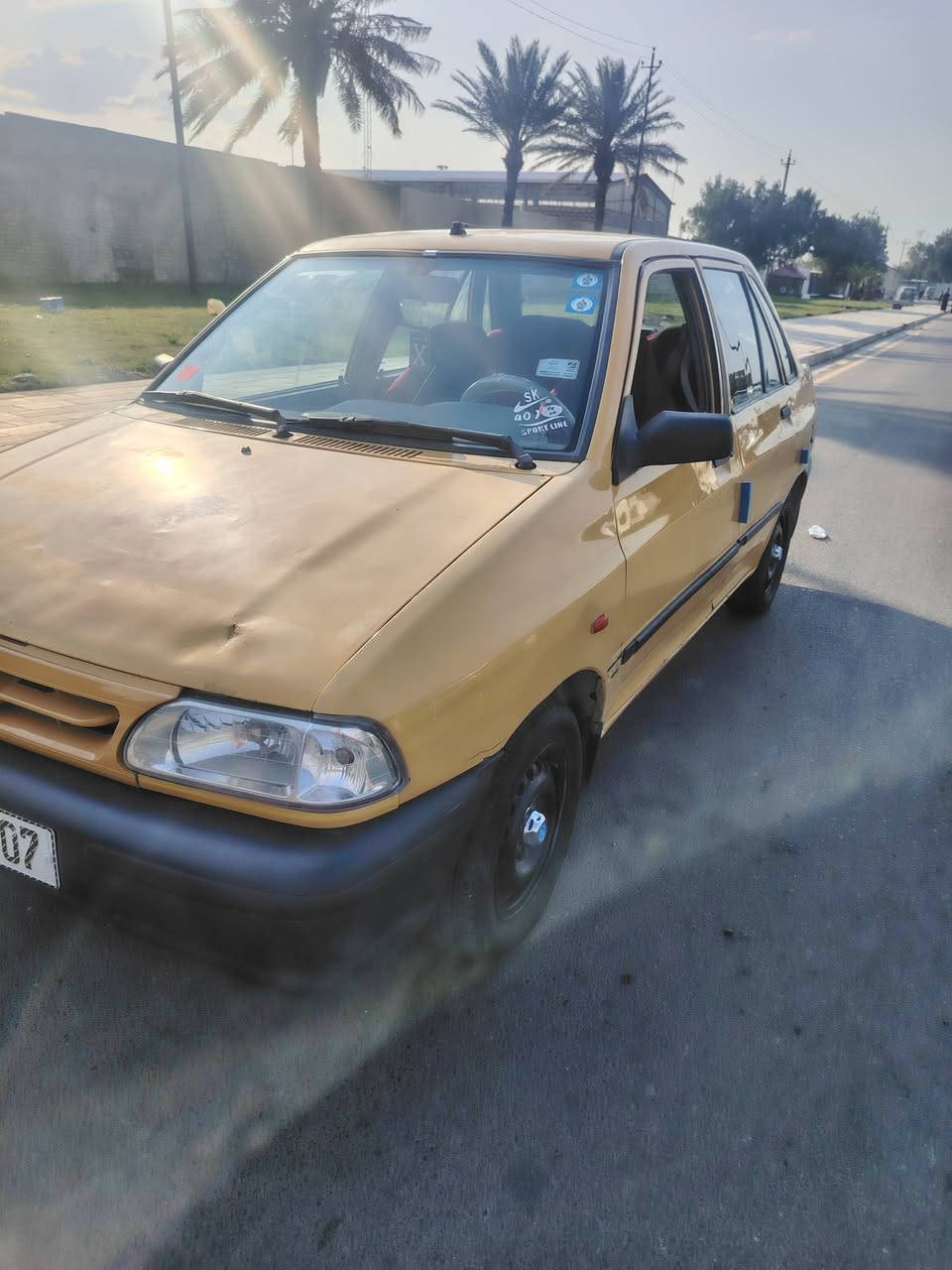 السلام عليكم سايبه موديل 2012 سياره مصفره هيئه وغرمات سنويه سياره نضيفه مال بيت مكاني بغداد حي نصر ***********
