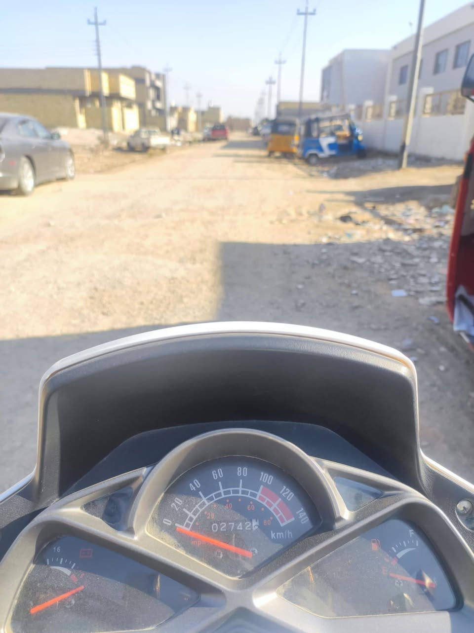 للبيع
2023 
قبل سنة شتريتها ونضيفة
مكفولة عامة ماعده الضربة 
المحرك مالته ايطالي 
مكاتبة عدياها بسمي 
اي استفسار ***********
