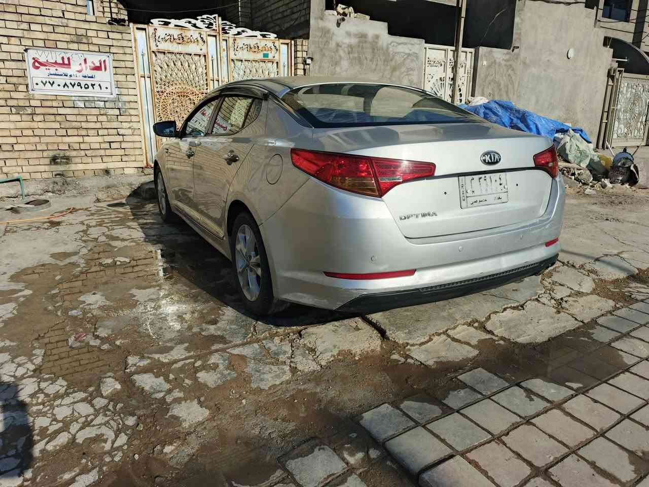 سلام عليكم K5مديل2013بيه صبغ هلال ولكصه مال صدول سياره جاهزه مكينه صار فتره شاده كير جديد مكاني بغداد سعر 115بيه مجال رقم بغداد الماني***********
