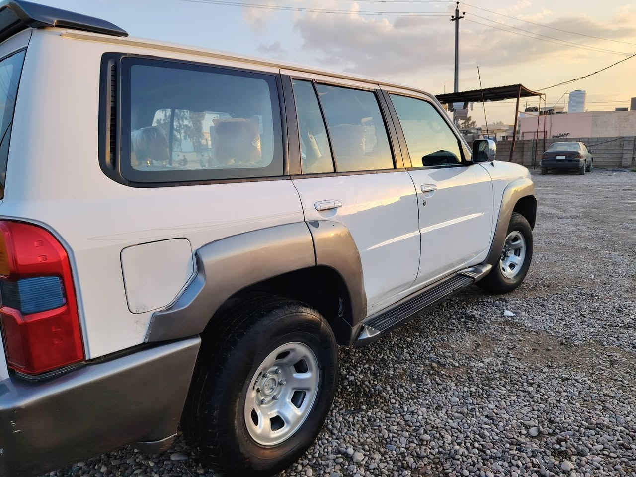 نيسان باترول 2008 مزايده بدون صبغ محرك 4800 منظومه غاز 120 لتر *********** او مراوس
