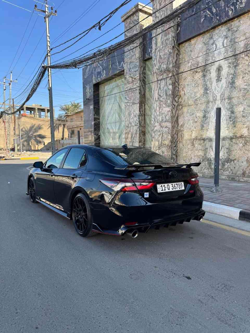 كامري TRD ٢٠٢٤ رقم بغداد دولي باسمي 
ماشيه ٤٣ مايل سياره جديده حيل نقص برغي مابيه 
حادثه بنيد مبدل نفس الون 
سياره اصل TRD وجديده حيل  سعره ٢٢٥ بيه مجال 
مكاني كربلاء بيع او مراوس برياضي 
*********** كربلاء, العراق
