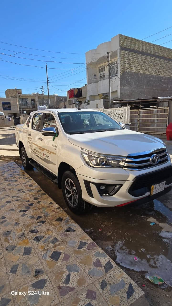 سلام عليكم سياره البيع تيوتا هايلوكس موديل 2020 تيار 
فول مواصفات رقم بغداد بسمي تحويل ثاني يوم/***********
