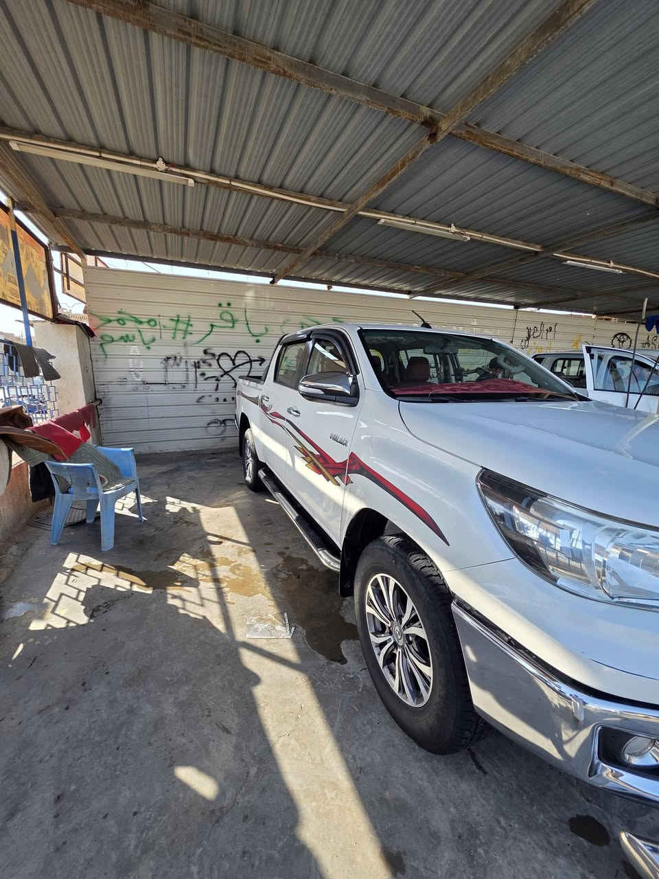 سياره تيوته فور ويل سعودي ام الدعاء  موديل 2017 اللبيع مكان صلاح الدين الدجيل السعر 265 بيها مجال بسيط الاتصال ***********
