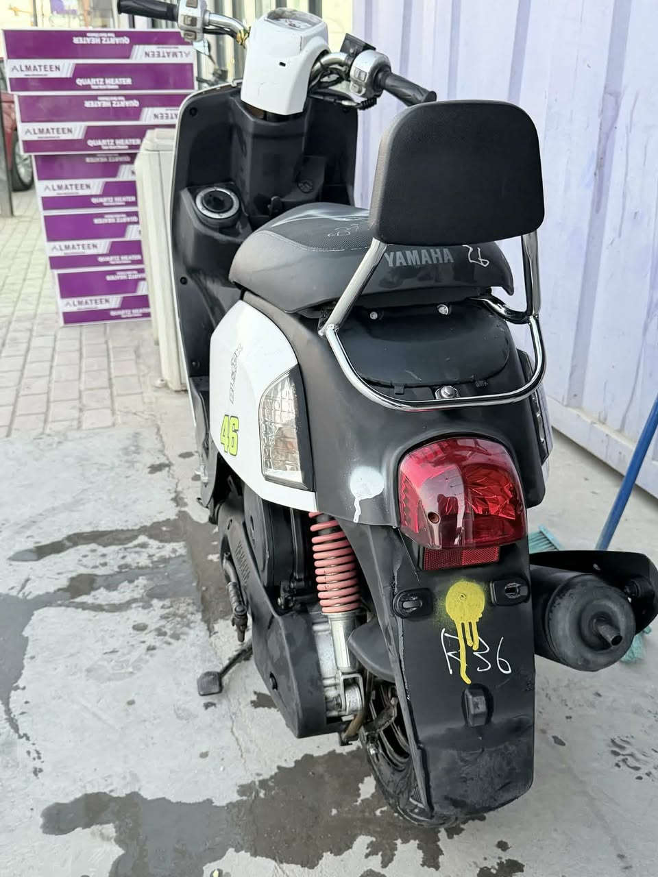 سلام عليكم
دراجه بوليس للبيع كابريتر مكينه برغي مامفتوح بيها لون ابيض سعرها 750 وبيها مجال للشراي عنواني كربلاء حي العامل خلف مول الباقر مقابيل مصطوسف الامير ***********
