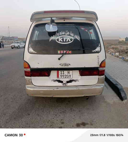 سلام عليكم سياره بريجو موديل 2001 مكفوله كير اكسن شاصي سياره حلوه مثل ما بل صوره ماعده محرك بي تبخير بدون تنغيص سياره اب اسمي مكاني بغداد سعر 85رقم الهاتف ***********
