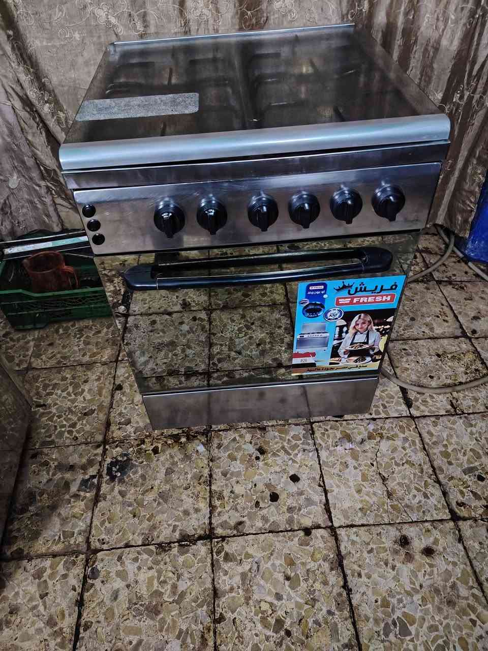 علغحص اربع مشاعل والفرن خطين كلة شغال مصري فريش عالفحص ستيل سهمك الراحة نار ممتازة بي جامة غطاء السعر ١١٠ وللشراي بي مجال. بسيط كربلاء ***********
