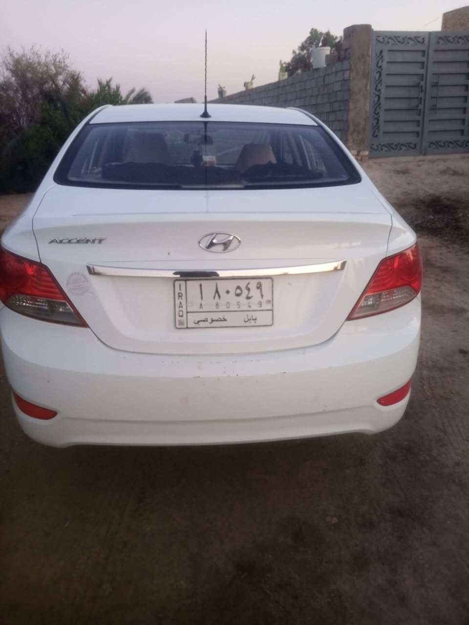 سلام عليكم
اكسنت للبيع موديل 15
كفاله عامه عدى صبغ قليل في الجاملغ لأمامي وكارت في باب السائق 
رقم السياره بابل 
نوع المحرك 400
الساره فول مواصفات 
فتحة سقف 
شاشه 
السياره خير من الله 
العنوان بابل قضاء القاسم ع 
ناحية الطبيعه 
الرقم /***********
أبو عمار الجوذري
