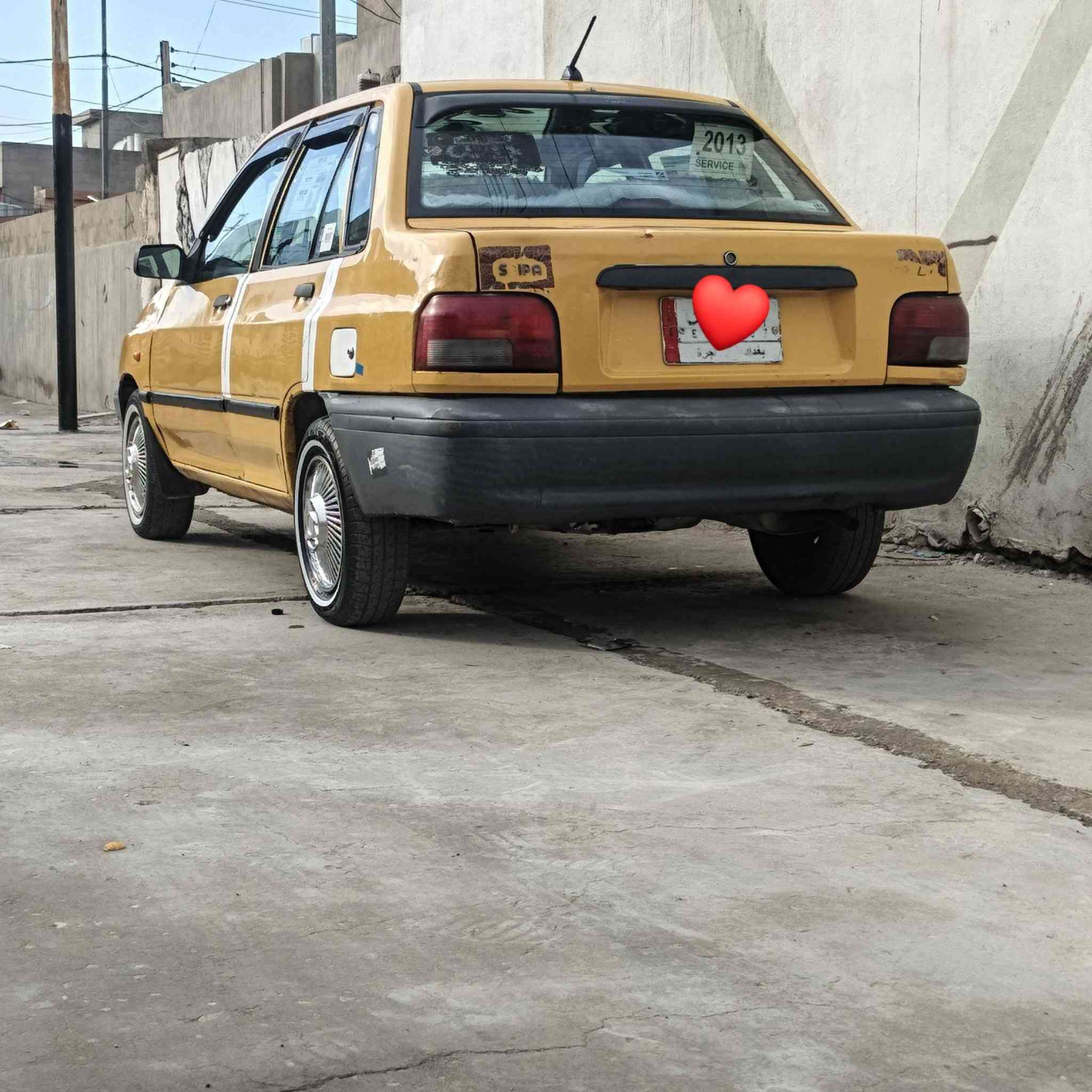 السلام عليكم شباب عندي السياره نوع سايبه محرك جديد لا صرف لا بخار قفل مركزي موديل 2013 السنويه 27 غرامات  نقابه صفر وكيل الاول اني سياره مال شغل والله سعرها 29 بيها مجال‏ اتصل على هذا الرقم ‪***********‬‏ مراوسه هم اراوس
