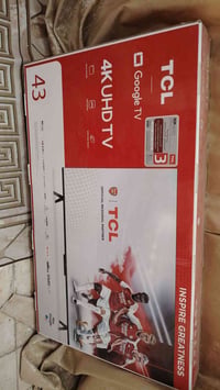 شاشة TCL • جديدة • ما مستخدمة