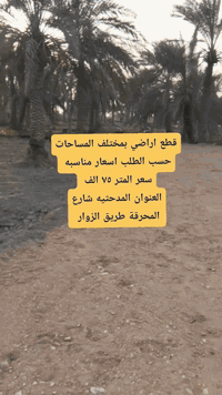 أرض • المدحتية • شارع المعاره