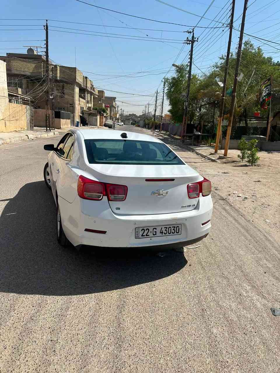‏للبيع ماليبو 2016
لون تبيض
بدون موصفات Ls
حادث مواضح بصور بس غير لا يوجد شرط سونر 
سياره كلين 
رقم اربيل مميز 
مكينه وكير جداد 
صدر جديد قبل سبوع مبدل كامل 
 تخم تاير
سعر 75وبي مجال
سياره كامله
 الله شاهد
الاتصال 
***********
