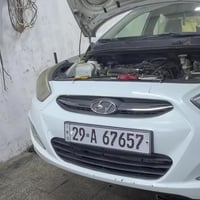 ســلام عـلـيـكـم  اكسنت موديل 2016  محرك 1400  گير بنظام CVT سوف يتم ت...