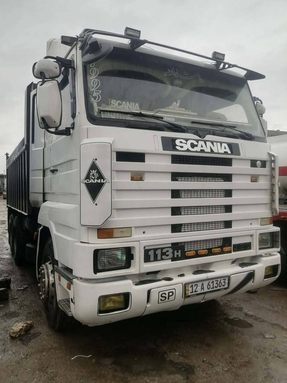 سكانيا 113للبيع كلها شرط رقم نينوى اجنبي موديل95 شاصي شرط بلادي للاستفسار ***********,,***********
