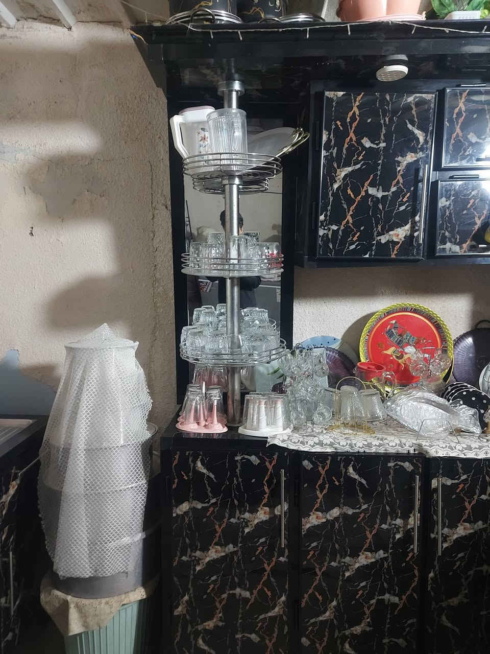 السلام عليكم  كاونتر لبيع نضافته٧٠ بالميه المكان بغداد الشعب سعر٢٥٠وبيه مجال بسيط ***********خط واتساب
