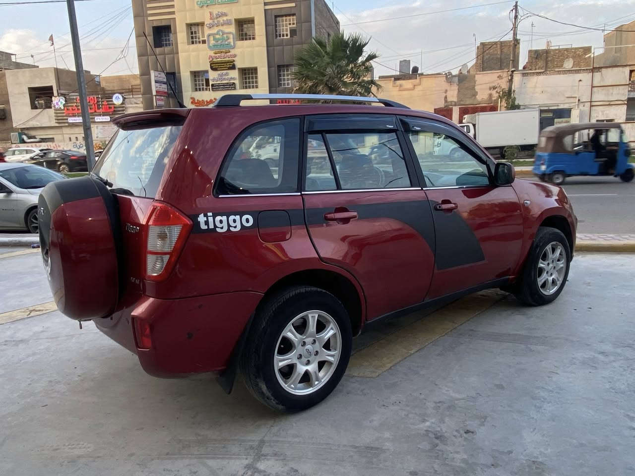 السلام عليكم شيري تيكو موديل 2014 ماشيه 120 حقيقي مكينه 2000 كير ميكانيك مكفولات رقم الماني جديد مع هزه جديده صلاحيه 2031 باسمي جاملغ ايمن صبغ فقط بدون دواخل تخم تاير باتري جديد صدر جديد كشر تجي شوفة عينك بدون جراد دواخل نضيفه عارضهه 69  الشراي يجي ويكلب ويفحص ونتفاهم عسعر مكاني بغداد الحريه دور نواب ضباط قرب مول فينيسا ***********
