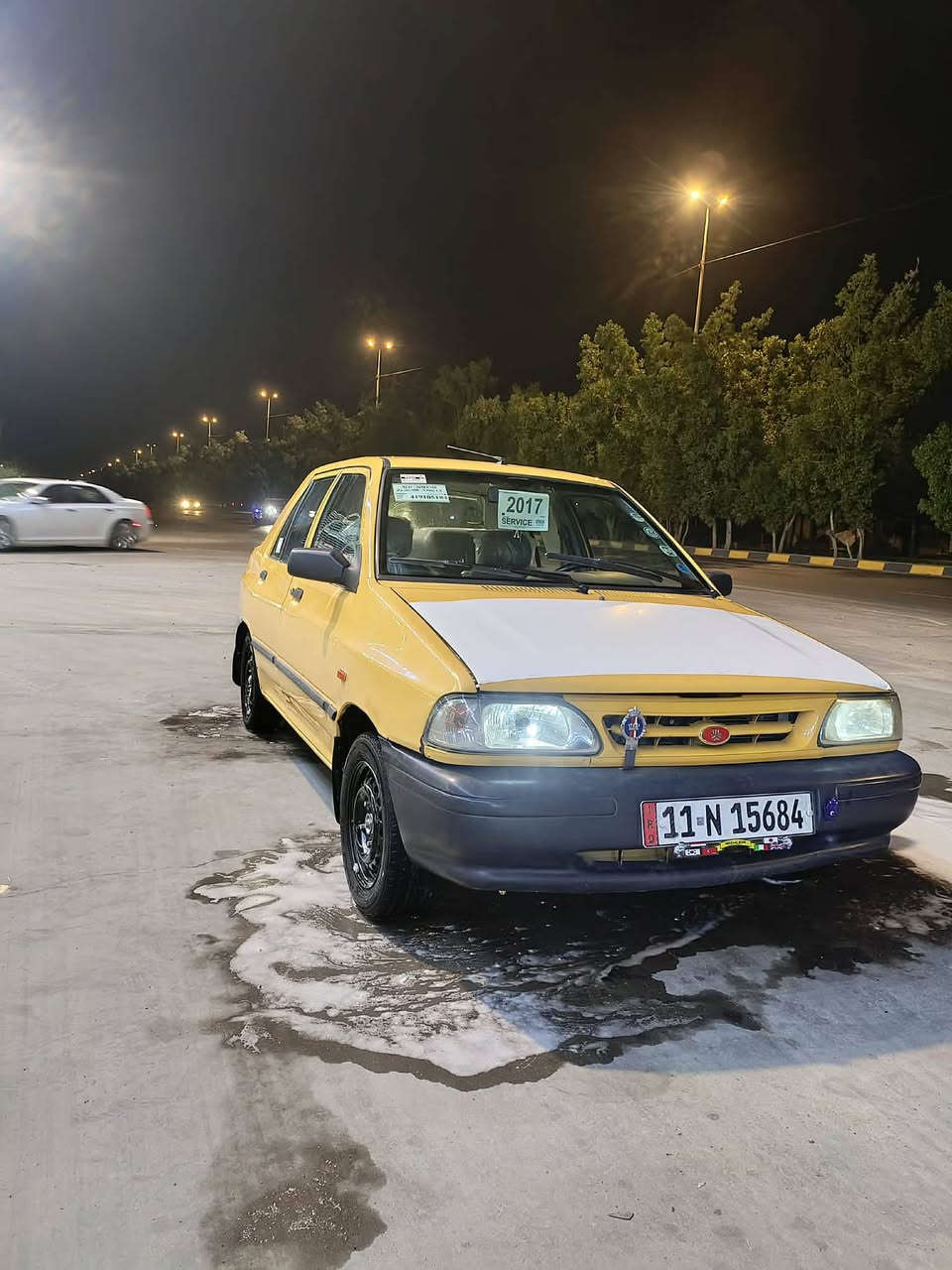 السلام عليكم من رخصت الادمن المحترم سايبا 2017 بيه جاملغ امامي فقط بدون دواخل السياره جديد بمعنى الكلمه كير مكينه حداديه تخم تاير جديد رقم انكليزي بغداد بسمي كهربائيات كله شغاله بلاديه تبريد تدفىه ربع متصرف عليه كبل للشارع هذا رقمي وبيك خير وتدلل ‏‪***********‬‏
