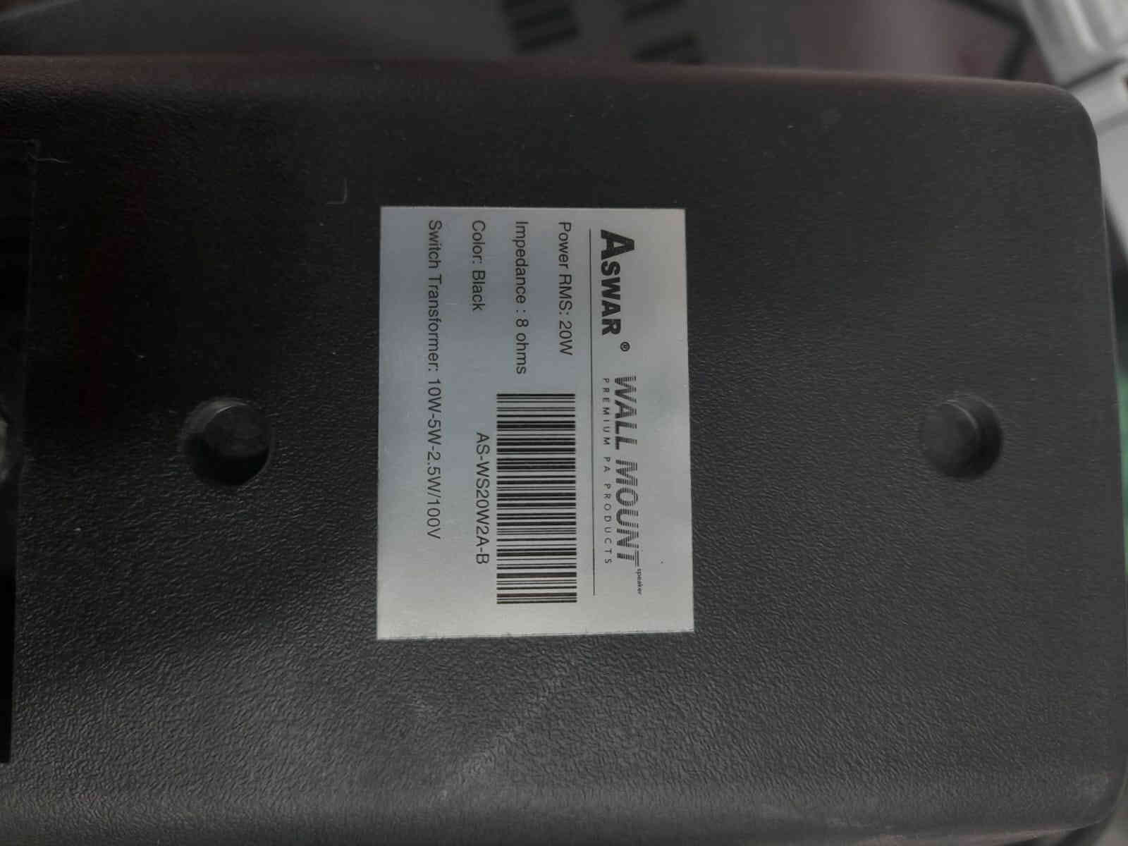 سلام عليكم
سستم صوت من ماركه اسوار ASWAR جديد ممستخدم فقط مفتوح من الكارتون للفحص
***********
***********
