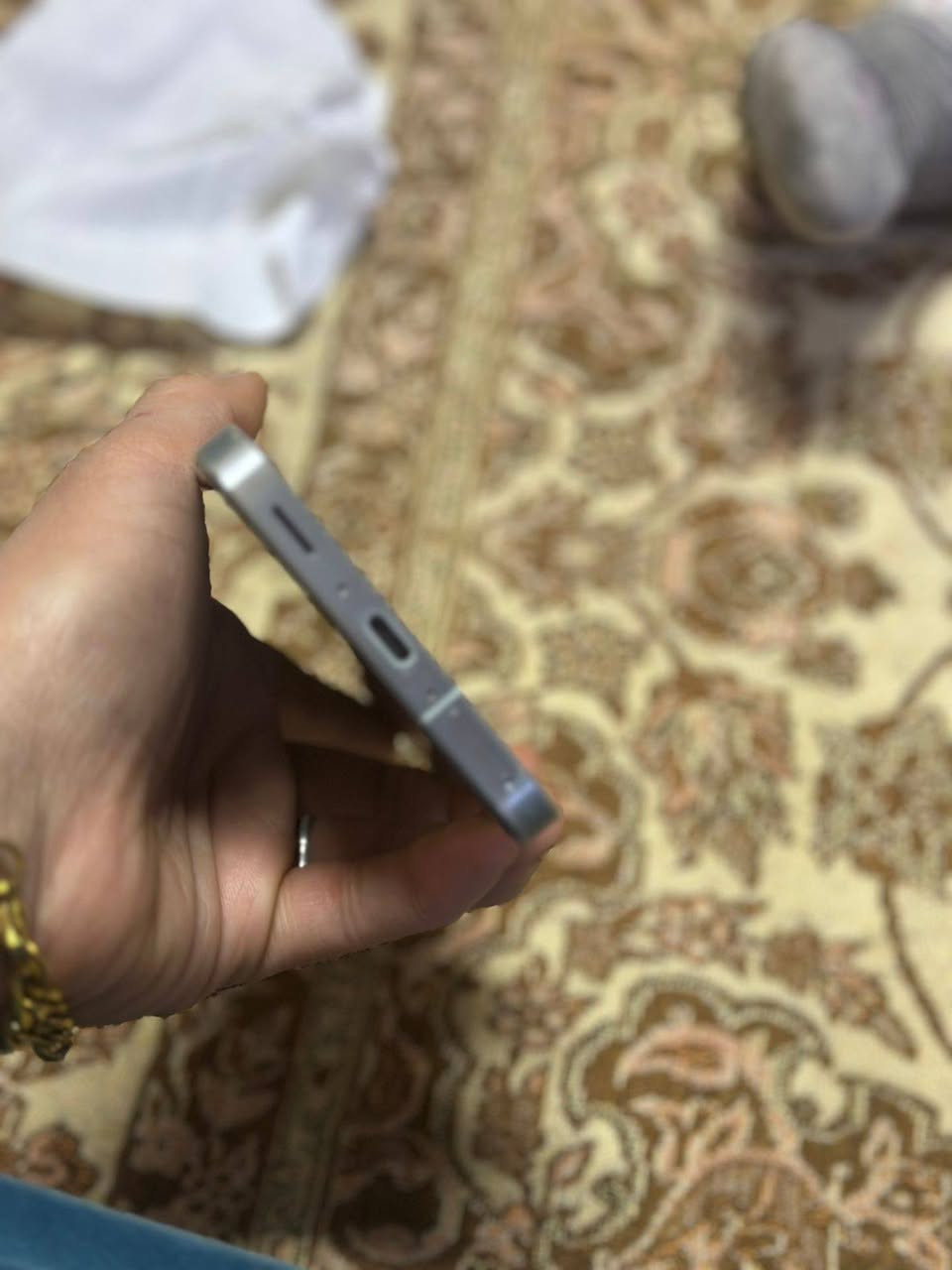 Samsung A56 مستخدم نظيف جداً 📱
الذاكرة: [ 256عشوائيه 12] جيجا.
​الضمان: [موجود/]
​الملاحظات: الجهاز غير مفتوح سابقاً، فحص وين ما تحب.
​السعر: قفل [475].
​للتواصل: [رقم***********].
