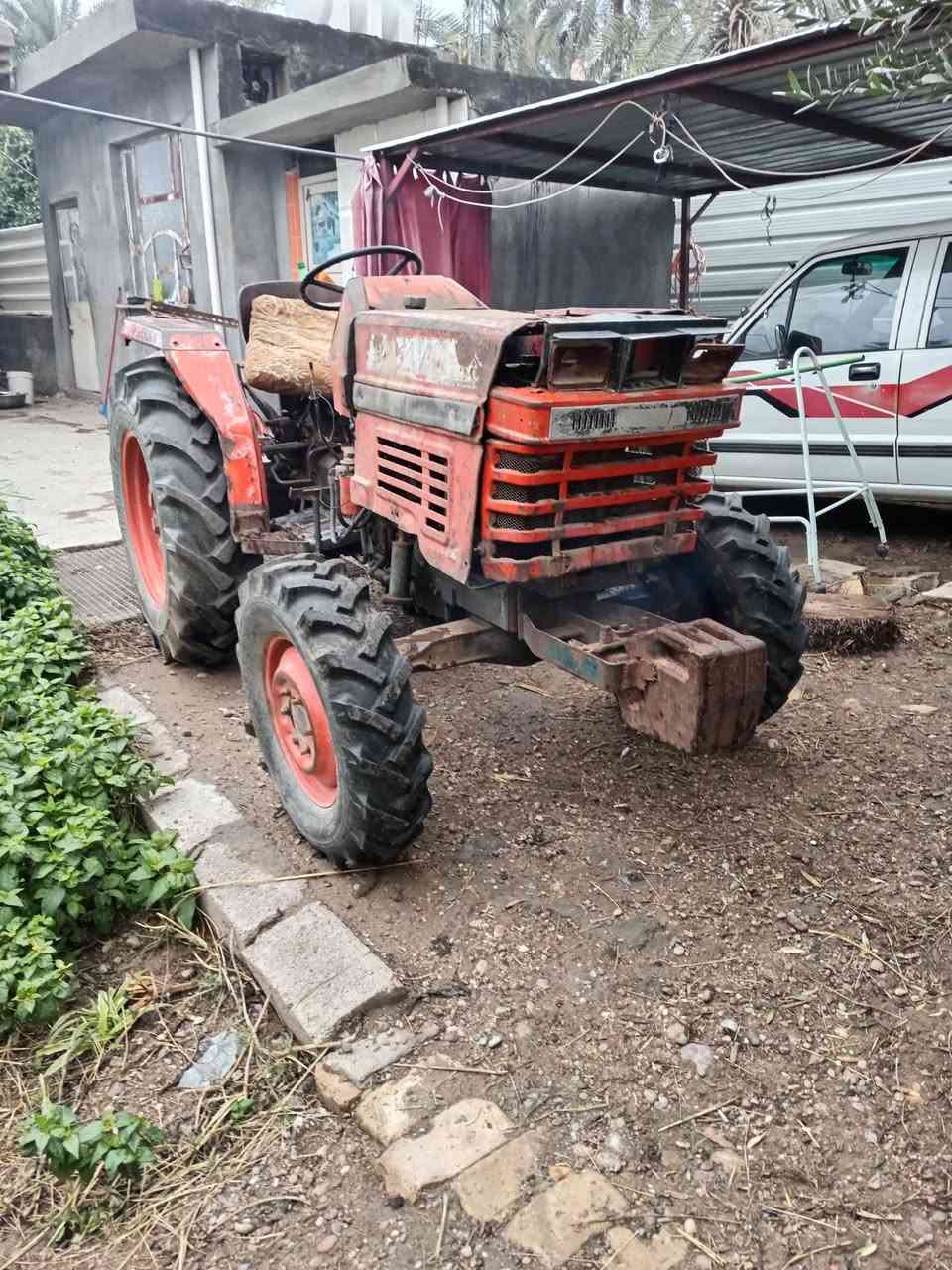 السلام عليكم ورحمة الله وبركاته مكينة كابوتا موديل ٩٠ بيه مكينه تبخر تصرف وراها رفاسة تشتغل نكرة تخم تايرات جدد السعر خمس ملايين ونص العنوان الطارمية هاتف ***********
