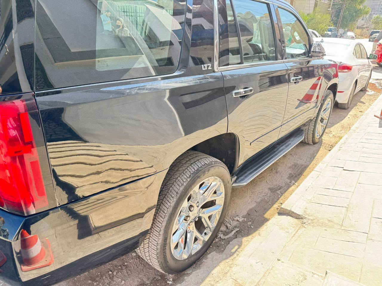 تاهو فول ٢٠١٥ للبيع LTZ بيها بارد بلجاملغ سياره جاهزه من كلشي رقم سليمانيه بأسمي سعر ثلاث شدات وربعين فقط بيع رقم هاتفي *********** قليل متواجد على الفيس
