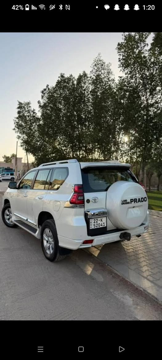 سلام عليكم برادو TXL ماشيه 38 الف جديده كفاله عامه
مكاني بل نجف ***********
