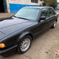 بي ام 730للبيع محرك 35 سياره موديل 92 كشنات جلد اصلي داخله حيل نضيفه ا...