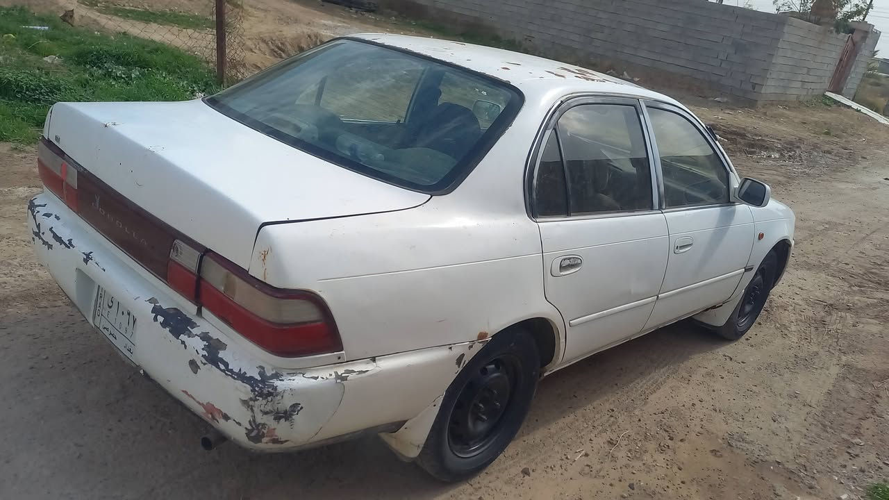 كورلا محور رقم بغداد مشروع وطني سنويه نافذه مكينه وكير مكفولات شرط حاويه مكينه ١٨٠٠
صدر أمامي خلفي نظيف تخم تاير نظيف يحتاج ترتيبات بسيطه مشط كايم  مكانها ديالى المقداديه سعر ٣٢ للإستفسار 
***********
