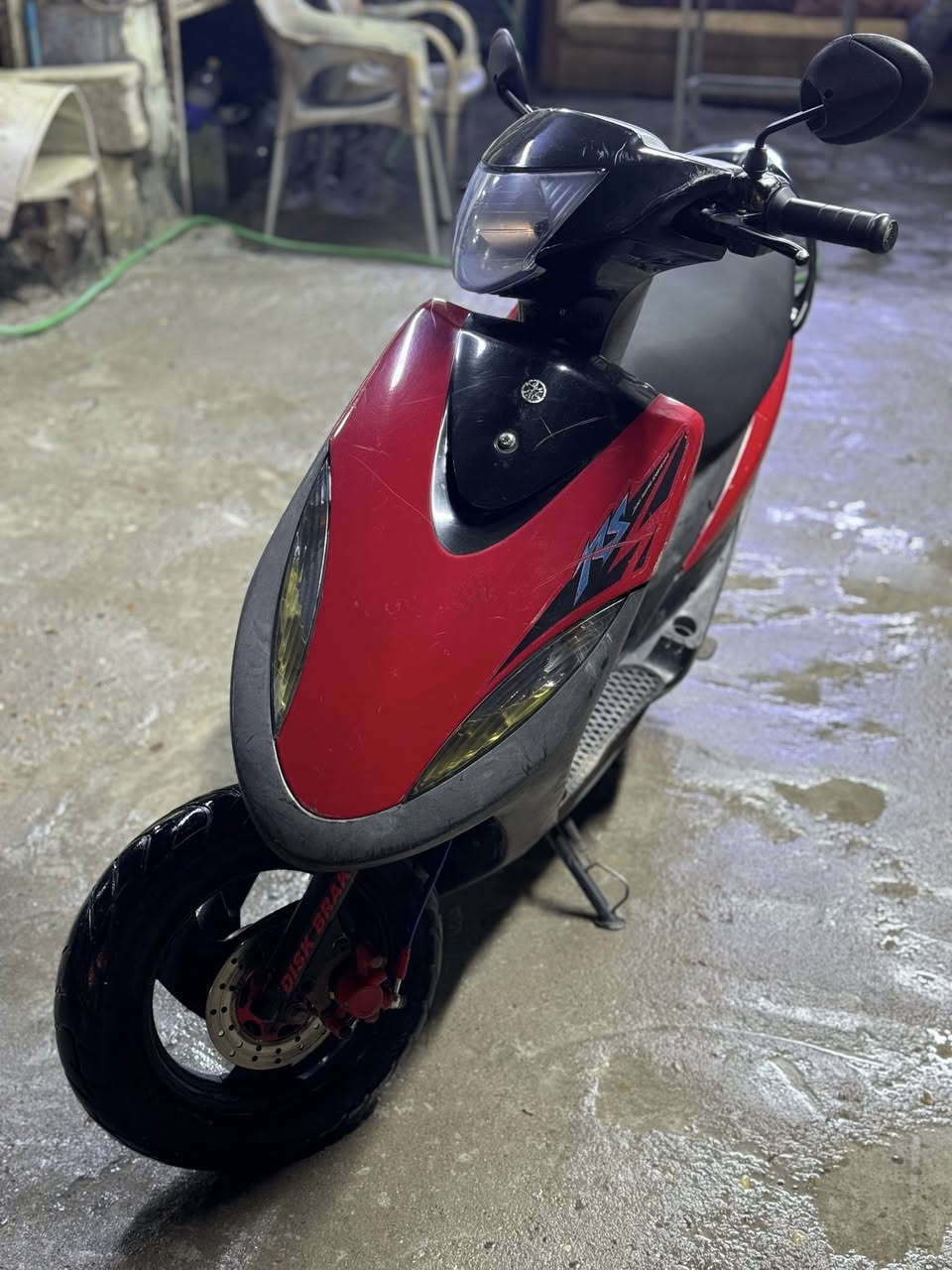 سلام عليكم ماكس عدله للبيع دراجه جديده  مامبدل بيهه اي شي كله وضع الحاويه مكاني البياع شارع الضغط   للاستفسار ***********
