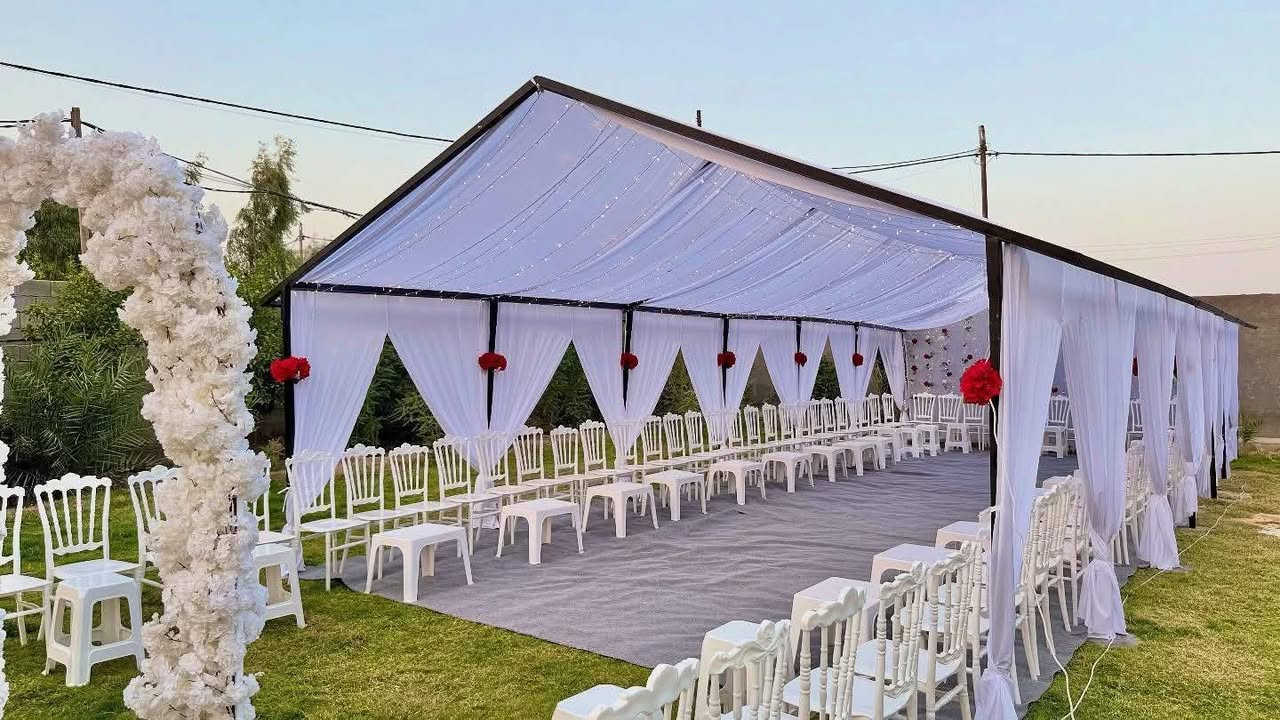 عرض شهر شعبان المبارك  📍
قاعة فيينا الملكية للمناسبات 🏫 .. ترحب بكم 
السعر ٣٧٥ الف فقط يشمل 👇

□ ماء وكلنيكس مفتوح طول المناسبة. 
□ فقرة العصا الضوئية ( مجاناً )
□ فقرة الجوبي والطبل ( مجاناً ) 
□ فقرة رقصة السلو والكرات الثلجية ( مجانا ) 
□ القاعة بمساحة تسع من ٣٥٠ - ٤٠٠ شخص. 
□ غرفة خاصة للعروس 
□ غرفة خاصة لتبديل الضيوف
□ غرفة خاصة لحفظ الطعام 
□ الحجز لمدة ساعتين قابل للزيادة حسب الطلب
□ كادر تفتيش وسحب موبايلات 
□ كادر تنظيم الدخوليات 
□ ديجي ومنظمة حفل 
□ جهاز حديث للدخان 
□ جهاز للفقاعات 
□ اضائه ليزرية الأحدث في المناسبات 
□ ميز مهر مجهز بالتفاصيل 
□ منظر تصوير خاص بالجلوة 

⛔️ للتواصل مع مصورة فيينا ***********
⛔️ للتواصل مع سنتر فيينا ***********
⛔️ للتواصل مع صالون فيينا ***********

العنوان: النجف : طريق مناذرة حيرة( قاعة فيينا الملكية )
الإدارة  : ***********
