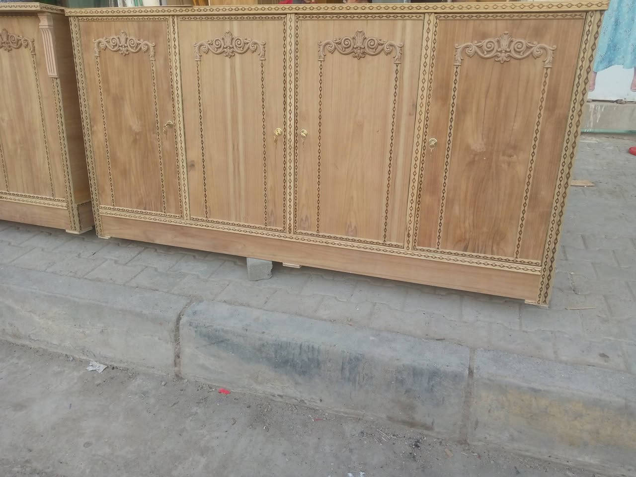 حيا الله متابعين نجارة بركات الرحمن 
عرض ولفتره محدوده 
بوفيه تسگام  قياس مترين 140الف
كنتور بابين تسكام ب 140الف 
ملاحظه الاستلام خلال 24ساعه 
للحجز والاستفسار  الاتصال المباشر او المراسله عبر الواتساب ***********
يوجد لدينا خدمة توصيل 
العنوان كربلاء حي الغدير شارع 40
