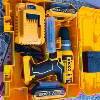 دريل اجيكو • مستخدم مرة وحدة • مع ملحقات