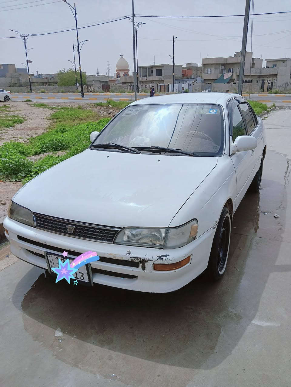 السلام عليكم كورلا موديل 93 
محرك 16 
رقم انگليزي بأسمي
سنويه 2030
اي استفسار عل رقم
***********
