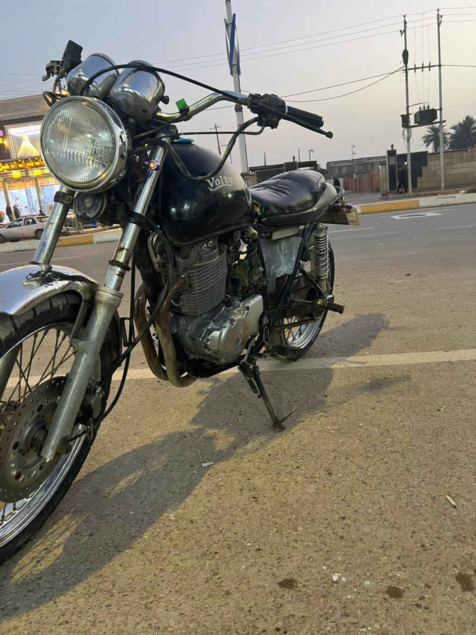 سلام عليكم دراجة فولتي محرك 400ست نمر دراجة حلوة التصل عل رقم ***********ولا اكو مروس اروس
