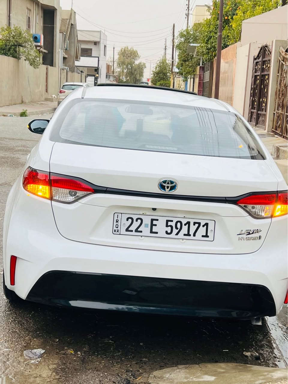 (سلام عليكم )

(للبيع فقط ❤️)
(رقم أربيل الجديد )

(تويوتا كورلا هايبرد 💙)

(كلين بدون قطرة صبغ ولا بارد ولا شخط على وضع الشركه )

(سياره بصمه تشغيل وبصمة أبواب وصندوق بصمه) 

(سلايت)

(سياره جديده وضع زيرو ماشيه k17 الف فقط) 

(اكرر للبيع فقط سعر 159$ مجال بسيط جداً )

هاتف /*********** كركوك, العراق
