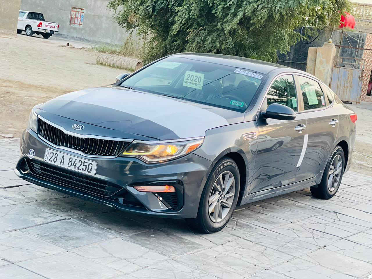 كيا اوبتيما م2020 وارد امريكي جاملغ وبنيد فقط
رقم دولي بسمي 
#مواصفات~~`
شاشه كامره دواره 
تحكم جهتين استيرن 
اشاير بالمري ويل كب كروم 
مثبت سرعه + تحديد مسار +مانع زلائق
ثلاث وضعيات قياده 
حساسات خلفيه 
رادارات بلمري 
لايت زنون لايت لد
حجم المحرك2.400
ماشيه100 سياره جاهزه تخم تاير حداديه تبريد 
السعر128

#المكان_الناصريه 
الاستفسار اتصل على الرقم ***********
