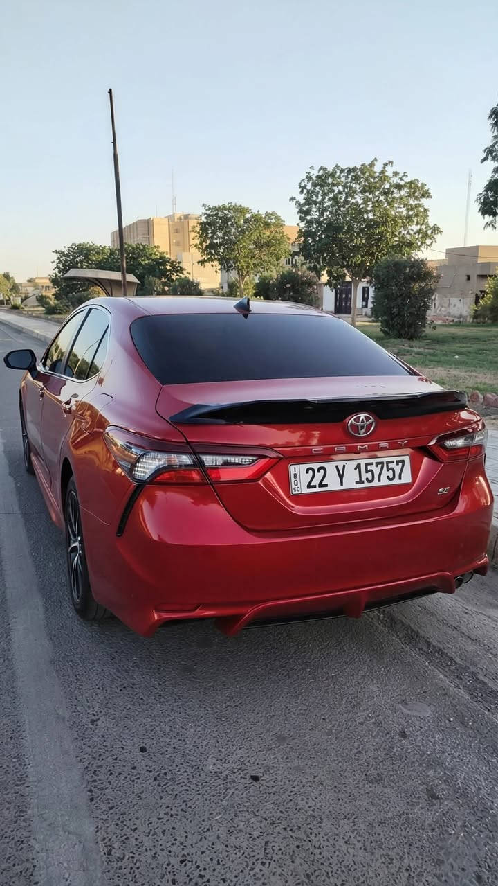 للبيع ((فقط))
TOYOTA CAMRY

رقم :  اربيل 

موديل  2024

اللون : أحمر

الفئة:  SE

الحادث : واضح بالسونار
حجم المحرك :   2.5L 4

السلندر: 4

المشي :34 الف قابل لزيادة 

💰#السعر : ٢١٥$ ورقه وبي مجال

للأتصال ***********
العنوان . صلاح الدين تكريت .
