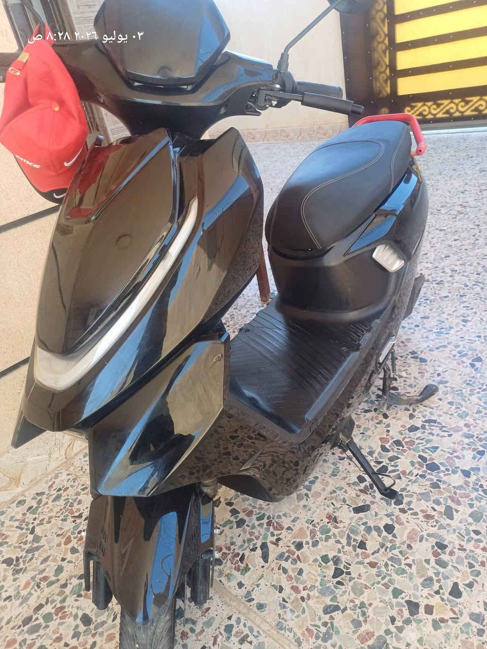 فضائي للبيع دراجه مستخدمه 45 يوم بعده ع وضعه بطاريات شرط فولل فقط الجاملق الخلفي بيه كسور 
المكان الرمادي التأميم سعر الدراجه 650 وبيه مجال التواصل واتساب أو ع الرقم *********** يرهم مراوس حسب القناعه
