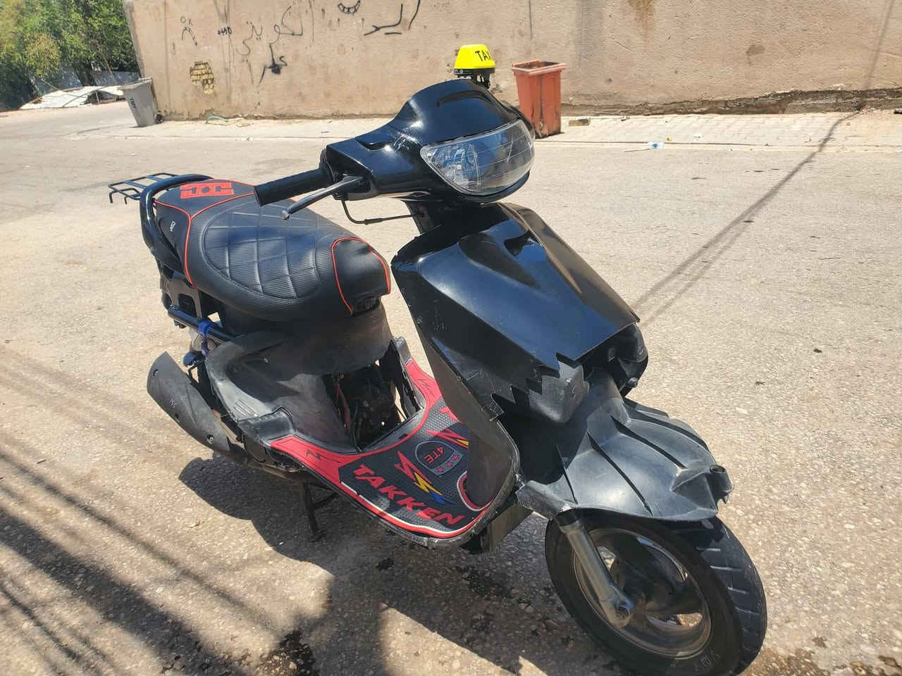 السلام عليكم دراجه فراشه تعمير كله جديد أصلي محرك مال حاويه شلعه ومعدل كهربأيات كلها شغاله نكره سلف محتاج فلوس السعر 325 وبيها مجال رقم ***********
