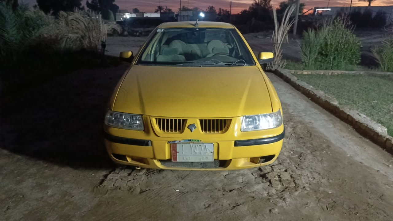 سمند مديل ١٠ سنويه ل ٢٧ مصفره غرامات عليه هيئه ١٠٠ الف توني ملكط خياساته وصابغه صبغه جديد زنون شمسي  كهربائيات شغاله    كير حاويه ستوني شاده فرنسي تايرات نضيفان مكينه بيه خيط بخار تبريد ثلج 🥶 راعيه موجود يريد مداور  المكان دوانيه الحمزه الشرقي  ٣٢ وبيه مجال قليل ***********
