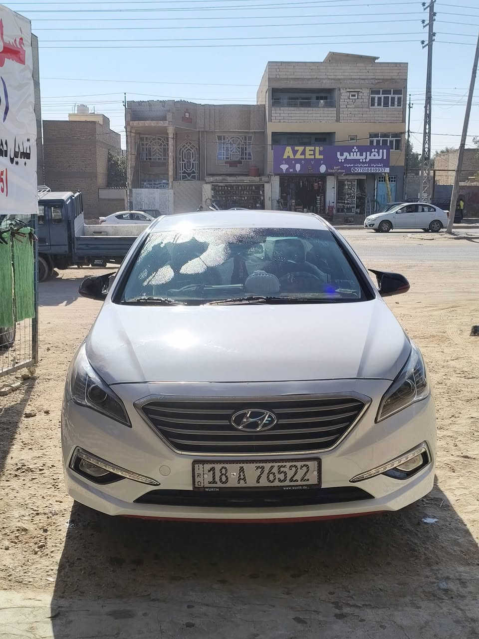 سلام عليكم سوناتا لبيع موديل 2015 سياره حلوه وجاهز كير محرك جدد 24 جي اي سياره أحله من الصوره كفاله عامه السعر 137وبيها مجال لشراي سياره حداديه تبريد وتايرات اشرط المكان نجف الاشرف رقم بابل انكليزي رقم مكلف بل نشر رقم موبايلي ‏‪0780 726 2009‬‏
