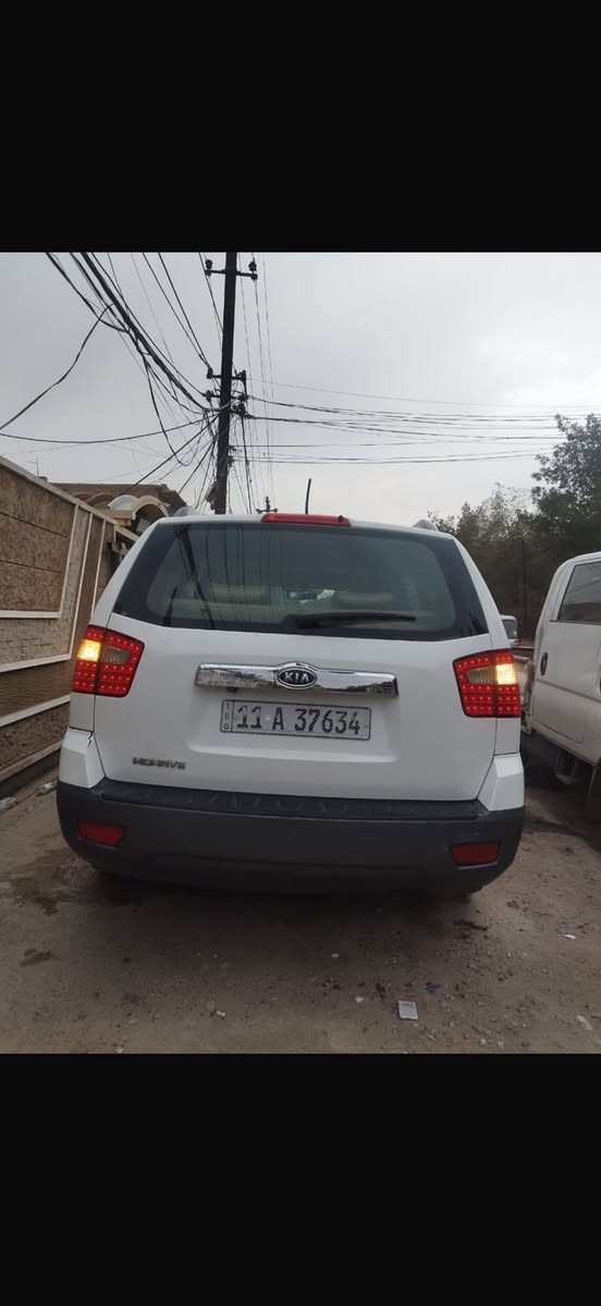 كيا مًوهافي موديل 2011
بيها صبغ كما واضح في سونار 
بدون دواخل مكفوله 
فول موصفات 
فتحه 
بصمه عدد ٥ 
كشنات جلد 
كهرباء وتبريد وتدفئه
جنطه شفط
شاشه إلكترونيه 
ويل كب ١٨ 
كشن سائق ذاكره
معروضه موصفات مًوهافي 
مكينه مفتوحه
مكفوله من تنقيص وتبخير
وراوجز خير من الله 
كير خير من الله 
تبريد خير من الله
حداديه نص عمر
رقم أنكليزي بسمي ثاني يوم تحويل 
عارضها 118 وبيها مجال
***********
