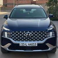السياره لون ازرق  للبيع هيونداي سنتافي فول 1/1   2022 لون نيلي  موديل ...