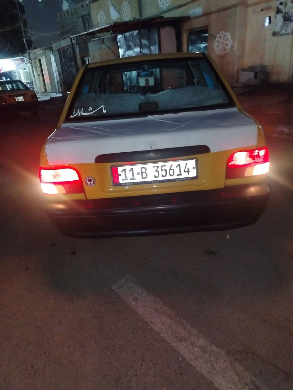 يالله السلام عليكم سايبا للبيع موديل ١١ مصفره تحويل كير مكينه شواصي كشر مكفول صدر أمامي خلفي جديد تخم تاير رقم انكليزي بغداد الاتصال على الرقم *********** أو *********** مكان بغداد التاجي ابو عضام السعر ٢٧ وبيهه مجال حك الجيه دوشمه جديده دشبول نفخ كهربائيات شغاله جاهزه على آخر حبايه
