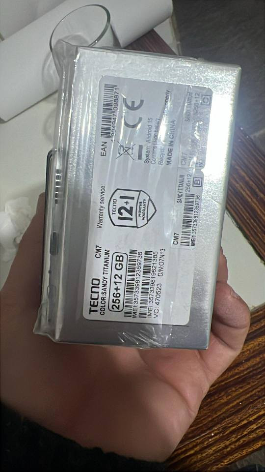 تیکنۆ کامۆن 40پڕۆ5g زۆر خاوئنە ماوەیەکی کەمە کڕیومە ڕام12+ 256g شوئن هەولێر بنەسڵاوە سعری بەنوئیەتی 385هەزارە سعرئکم بدئ بەدڵم بوو پیرۆزت بئت *********** أربيل, العراق
