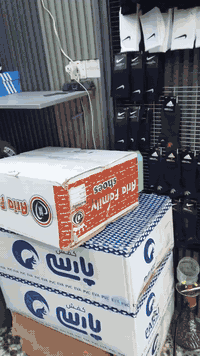 ازياء سبارك ⚡ 
الى الزبائن الطيبه و يأمرون أمر وصل الجديد 
حي الجهاد الشارع التجاري مقابل بركر ابو يونان 
‏‪***********‬‏ وات ساب 
***********
توجد خدمه توصيل
