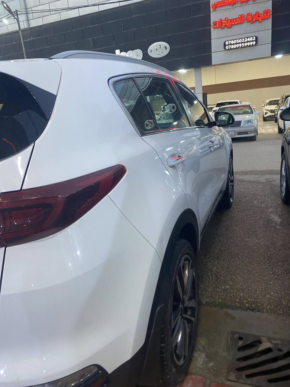 السلام عليكم
سبورتج موديل21
سياره كفاله عامه جديده 
كشنات تايرات حداديه كله جديد
السعر 215
***********
