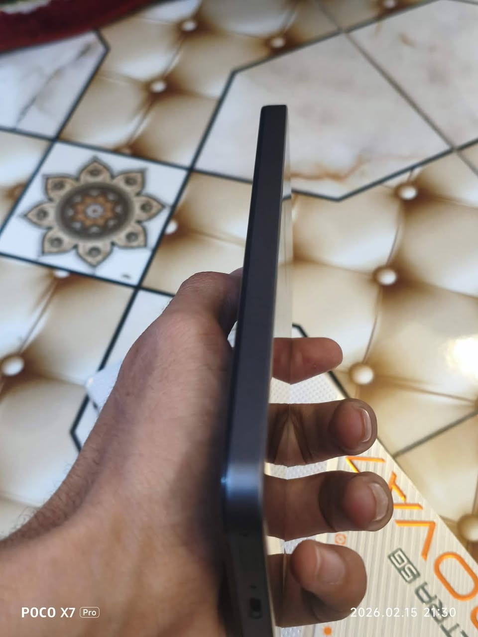 سلام عليكم جهاز BOVA 7 Ultra 5G  ذاكره 256_8+8 جهاز ستخدام شخصي ونضافته فول كامل ملحقات  120فريم صاره شهر من ماخذه مراوس ب ايفون 13 برو ماكس ونطي فرق  حسب التفاق ونضافت جهاز ملاحض جهاز وكاله  مو ماراتي ماراوس فقط ب 13برو ماكس 
مكان نجف *********** واتساب
