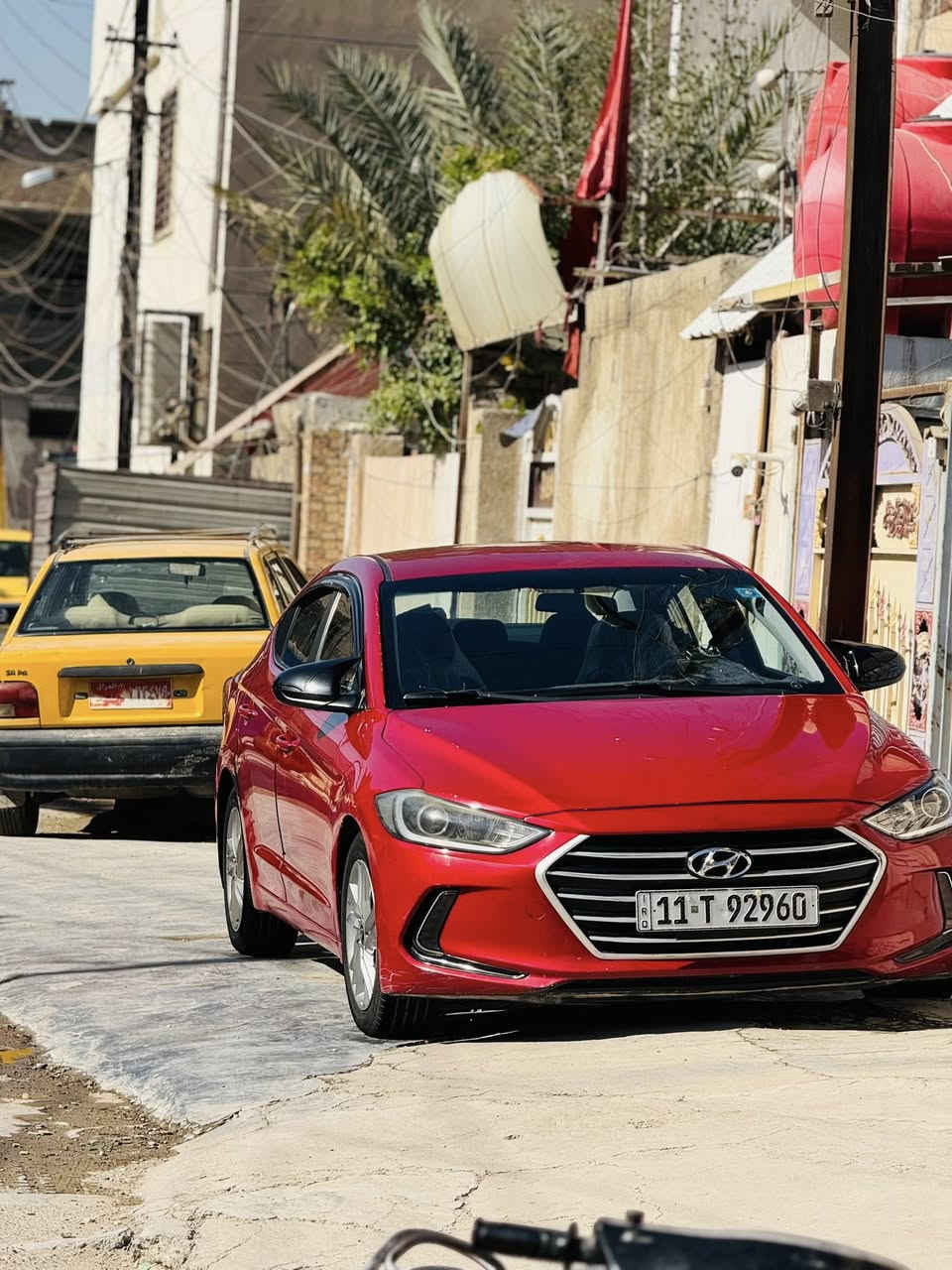 سلام عليكم النترا ٢٠١٧ وارد كندي للبيع بيها قطعتين صبغ البنيد وجاملغ بدون دوخل صدر جديد تخم تاير جديد سياره مانقصها شي ماشيه ١٠٥ سعر ١١٢ وبيها مجال العنوان بغداد جديدة توصل 
***********
